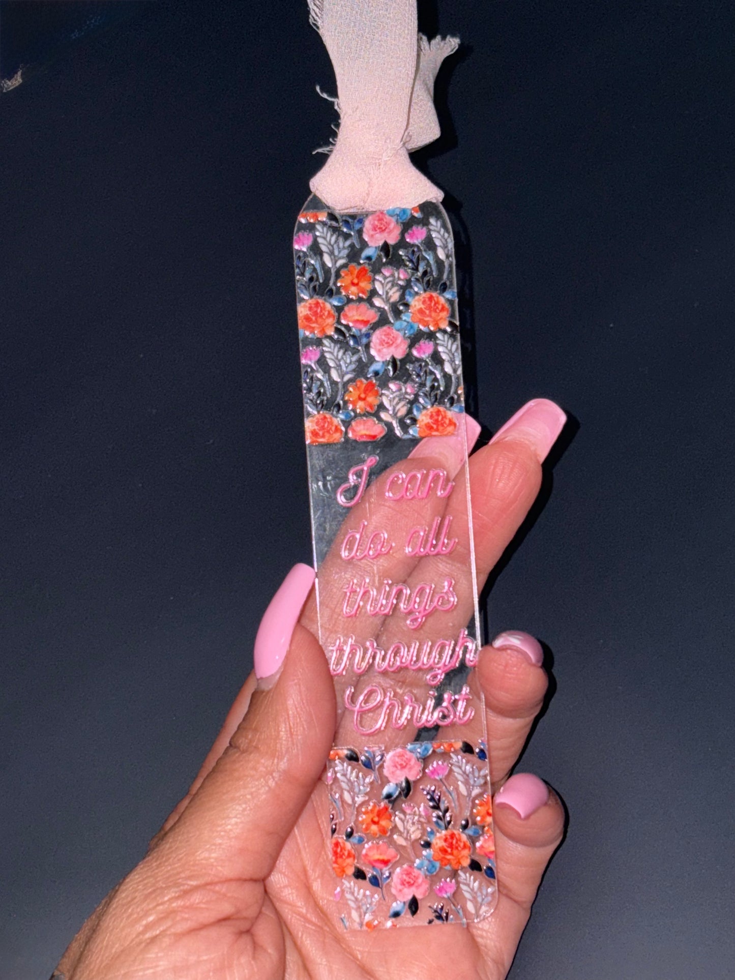 I can do all things through Christ bookmark